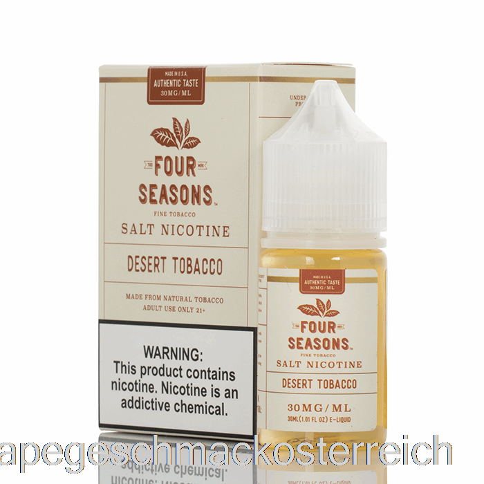 Wüstentabaksalz – Vier Jahreszeiten – 30 Ml 30 Mg Vape-Geschmack